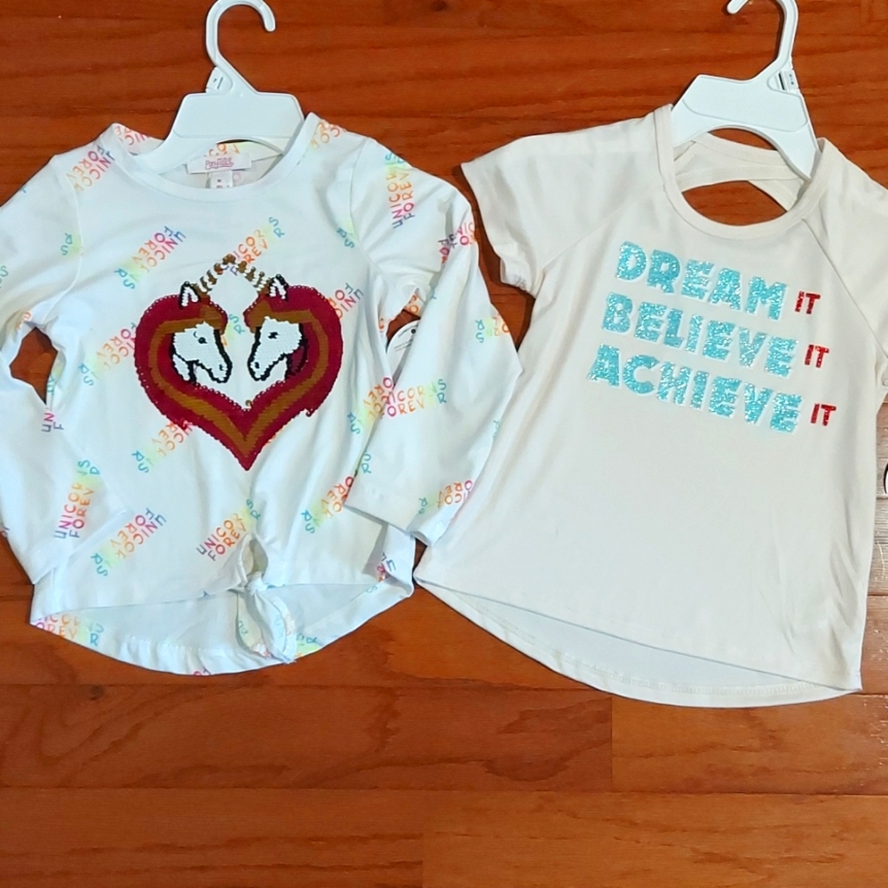 Girls Unicorn 🦄 Shirt Size 5